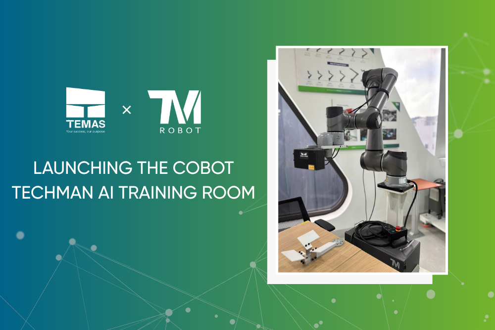 Temas officially launched the Training Room for Techman AI Cobot